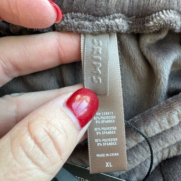 NWT SKIMS Velour Velvet Jogger Fleece Pants Women’s Size XL Amethyst Loungewear - Picture 8 of 13